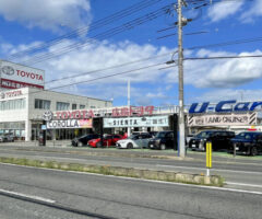 【本日の配車日記(10/5)】左アクセル付レンタカーを広島トヨタ自動車 福山北店様へ＜損保代車＞